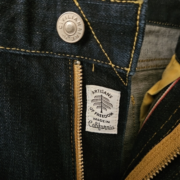 Civilianaire Dark Wash Denim - Picture 3 of 4